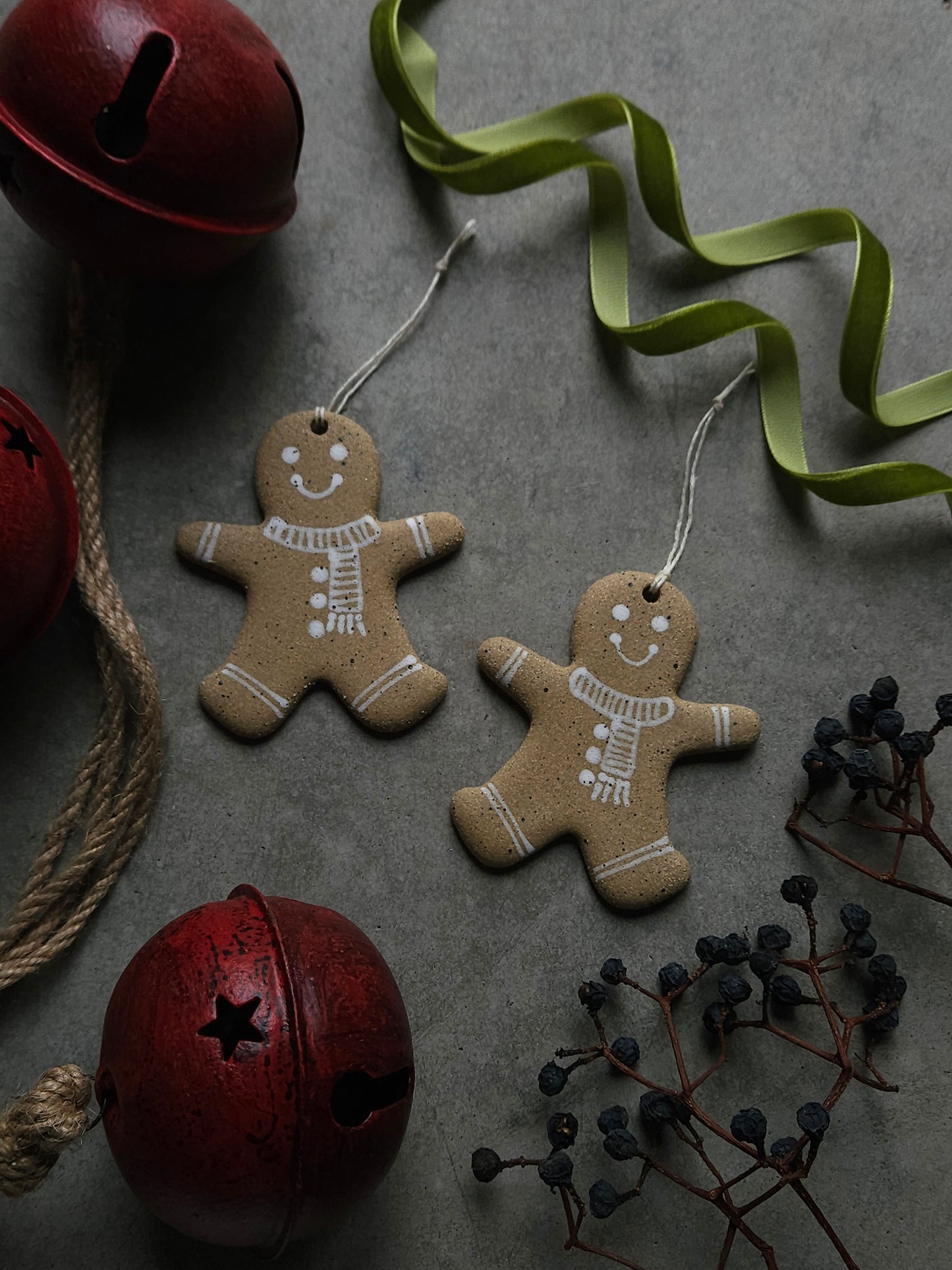 Ornament - Gingerbread with Scarf